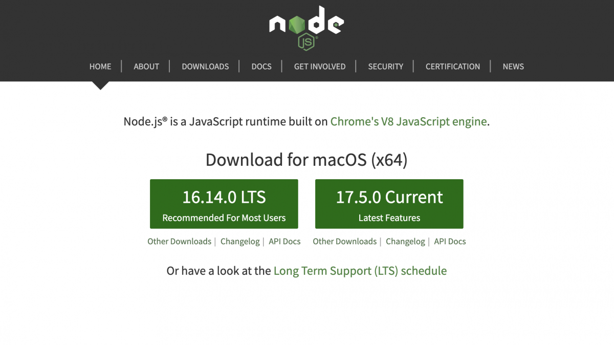 node-js-macbook-macos
